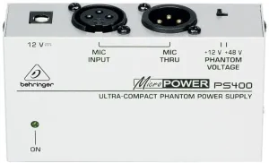 Behringer PS400 Alimentatore Phantom Power