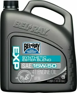 Bel-Ray EXP Synthetic Ester Blend 4T 15W-50 4L Olio motore
