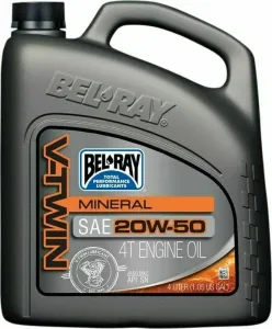 Bel-Ray V-Twin Mineral 20W-50 4L Olio motore #63554