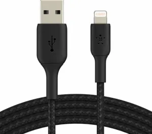 Belkin Boost Charge Lightning to USB-A  Nero 2 m Cavo USB