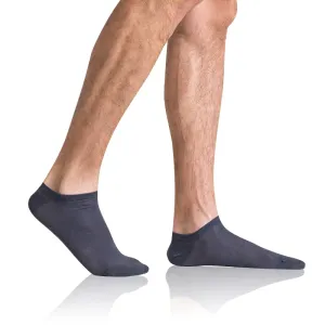 Bellinda 
GREEN ECOSMART MEN IN-SHOE SOCKS - Men's eco ankle socks - gray melissa #2147029