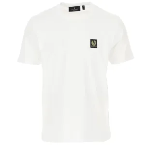 Belstaff Mens Cotton Logo T-shirt White - S