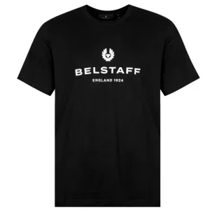 Belstaff Mens Logo T-shirt Black - S BLACK