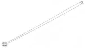 Beneto Collana in argento Quadrifoglio con zirconi AAGS162/45 (collana, ciondolo)