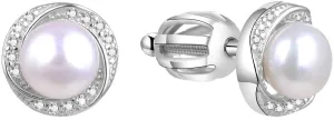 Beneto Orecchini in argento con perla vera TAGUP1585PS