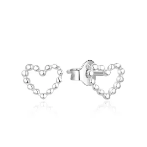 Beneto Romantici orecchini in argento Cuori AGUP2338L