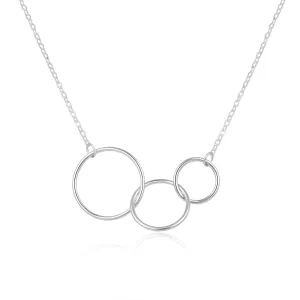 Beneto Splendida collana in argento con anelli AGS989/47