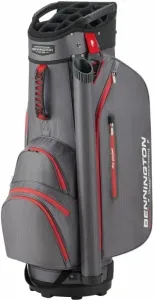Bennington Dojo 14 Water Resistant Dark Grey/Red Borsa da golf Cart Bag
