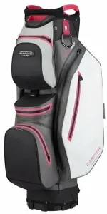 Bennington Dry CA 14 Water Resistant Canon Grey/Grey/Pink Borsa da golf Cart Bag