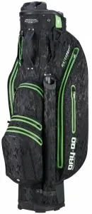 Bennington Dry QO 9 Water Resistant Black Camo/Lime Borsa da golf Cart Bag