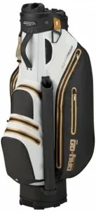 Bennington Dry QO 9 Water Resistant Black/White/Gold Borsa da golf Cart Bag