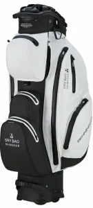 Bennington QO 14 Water Resistant White/Black Borsa da golf Cart Bag