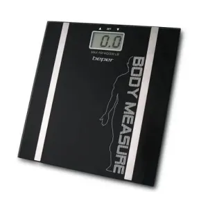 Beper Bilancia personale digitale con misurazione del grasso e dell'acqua 40808A