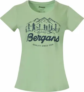 Bergans Classic V2 Tee Women Light Jade Green S Maglietta outdoor