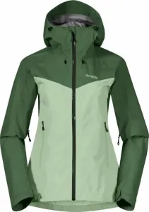 Bergans Skar Light 3L Shell Jacket Women Light Jade Green/Dark Jade Green L Giacca outdoor
