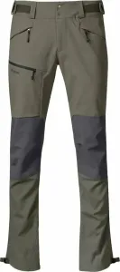 Bergans Fjorda Trekking Hybrid Pants Green Mud/Solid Dark Grey M Pantaloni outdoor