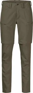 Bergans Utne ZipOff Pants Women Green Mud/Dark Green Mud S Pantaloni outdoor