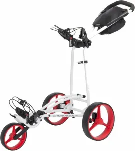 Big Max Autofold FF White/Red Trolley manuale golf #130064