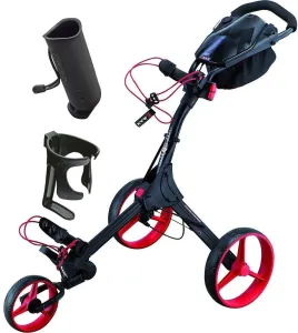 Big Max IQ+ Deluxe SET Black/Red/Black Trolley manuale golf