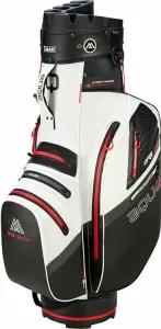 Big Max Aqua Silencio 4 Organizer White/Black/Red Borsa da golf Cart Bag
