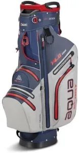 Big Max Aqua Sport 3 Navy/Sliver/Red Borsa da golf Cart Bag