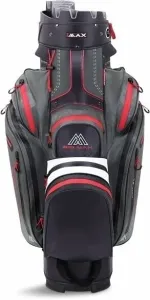 Big Max Dri Lite Silencio 2 Charcoal/White/Black/Red Borsa da golf Cart Bag