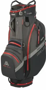Big Max Dri Lite V-4 Cart Bag Charcoal/Black/Red Borsa da golf Cart Bag