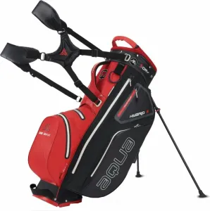 Big Max Aqua Hybrid 3 Stand Bag Red/Black Borsa da golf Stand Bag