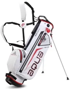Big Max Aqua Seven White/Red Borsa da golf Stand Bag