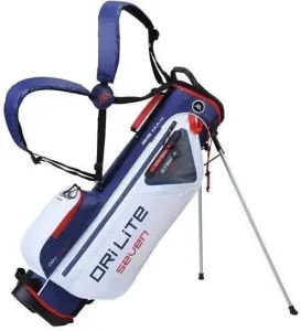 Big Max Dri Lite 7 White/Navy/Red Borsa da golf Stand Bag