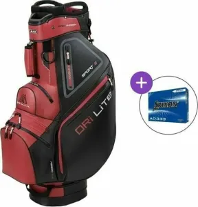 Big Max Dri Lite Sport 2 SET Red/Black Borsa da golf Cart Bag