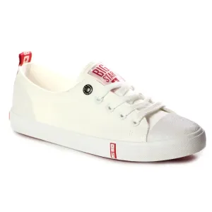 Big Star Women's Sneakers - white/red #1244308
