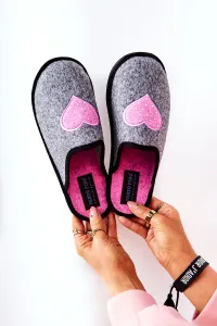 Household slippers Panto Fino II267010 Grey-pink #2005480