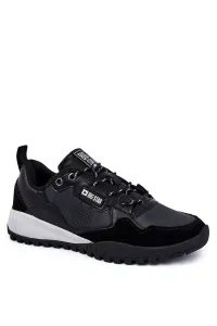 Men's Classic Sport Shoes Memory Foam Big Star KK174270 Black #1431678