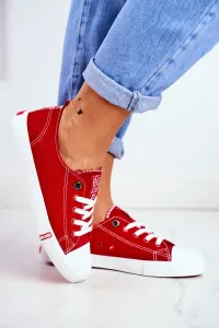 Women's Big Star Sneakers - red #1244257