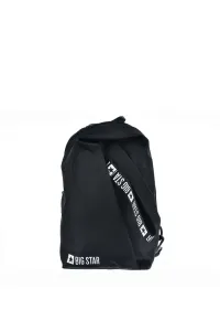 Stylish One Shoulder Backpack Big Star - Black