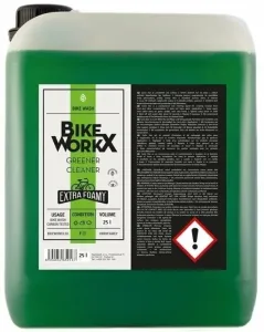BikeWorkX Greener Cleaner 25 L Manutenzione bicicletta