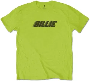 Billie Eilish Maglietta Racer Logo & Blohsh Lime Green L