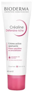 Bioderma Crema viso lenitiva Créaline Defensive Rich (Soothing Active Cream) 40 ml