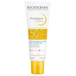 Bioderma Crema solare protettiva per pelle sensibile e secca SPF 50+ Photoderm Creme (Cream) 40 ml