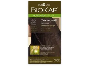 Biokap NUTRICOLOR DELICATO - Colore per capelli - 4.00 Castano naturale 140 ml