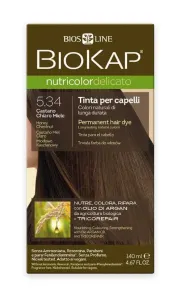 Biokap NUTRICOLOR DELICATO - Colore per capelli - 5.34 Miele di castagno 140 ml