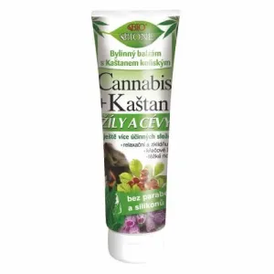 Bione Cosmetics Balsamo alle erbe con ippocastano per vene e vasi sanguigni Cannabis 200 ml