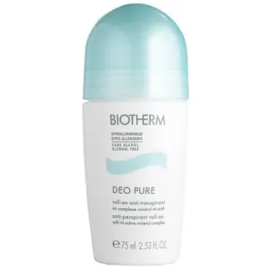 Biotherm Antiperspirante roll-on senza alcool Deo Pure (Antiperspirant Roll-on with Tri-active Mineral Complex) 75 ml