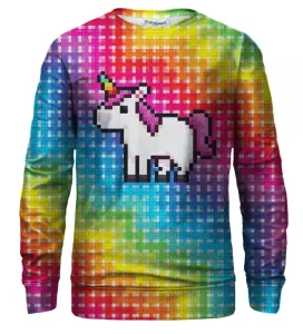 Bittersweet Paris Unisex's Pixel Unicorn Sweater S-Pc Bsp038 #979618