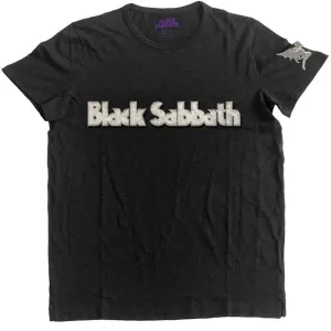 Black Sabbath Maglietta Logo & Daemon S Nero