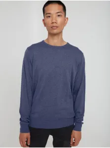 Dark Blue Sweater Blend - Men #186706
