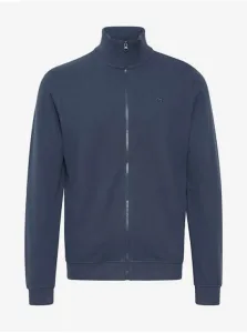 Dark Blue Zipper Sweatshirt Blend Avebury - Men