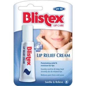 Blistex Balsamo per le labbra secche e screpolate (Lip Relief Cream) 6 ml