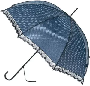 Blooming Brollies Ombrello da donna Classic Lace Navy BCSLN1